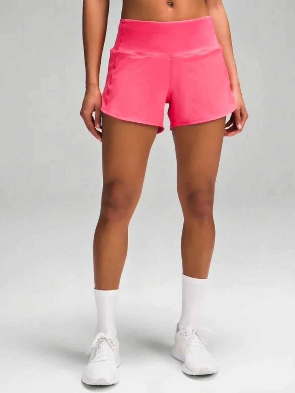 lululemon Speed Up High-Rise Lined Short 4" in Glaze Pink Size 10
